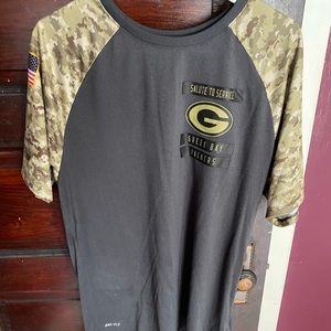 Green Bay Packers Salute to Service tee
